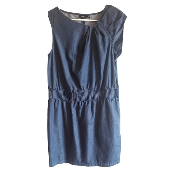 kate spade Dresses & Skirts - Kate Spade Saturday Dress Chambray Womens Minimalist Shift Sleeveless Sz. M EUC